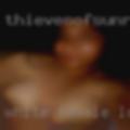 White female looking black